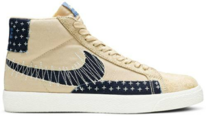 Giày Nike Blazer Mid SB 'Sashiko Pack Sesame' CT0715-200