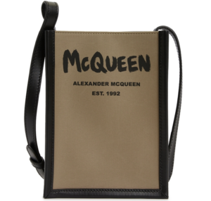 Tui Alexander Mcqueen Graffiti Logo Mini 'Beige' 668592-1AAHH-9581
