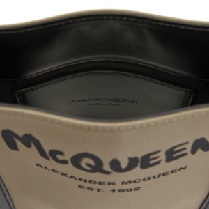 Tui Alexander Mcqueen Graffiti Logo Mini 'Beige' 668592-1AAHH-9581