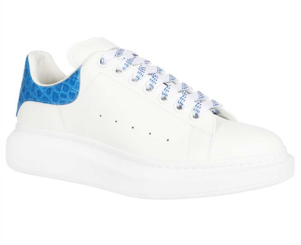 Giày Alexander McQueen Oversized Sneaker 'Ultramarine Crocodile' - Ảnh 2