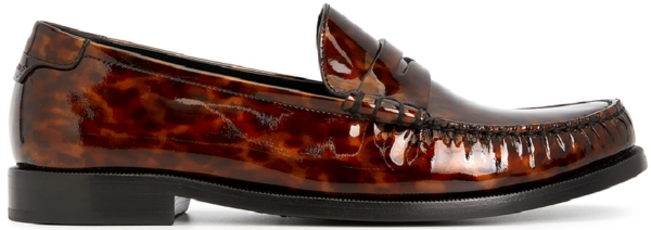 Giay Saint Laurent Monogram Penny Tortoiseshell 'Brown' 670231-AAARV-2094
