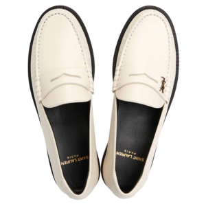 Giay Saint Laurent Monogram Penny 'White' 670232-18RTT-1906