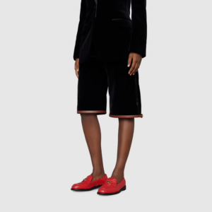 Alternative view of Giày Gucci Women's Loafer With Double G Red Leather 670399-BKO60-6549