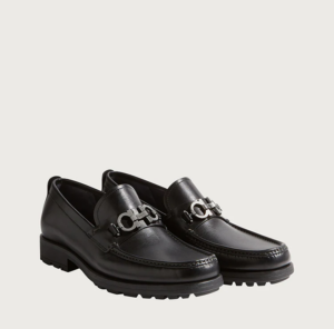 Alternative view of Giày Salvatore Ferragamo Moccasin Gancini 'Black' 02A515-671792