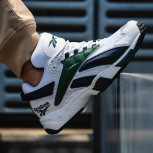 Alternative view of Giày Reebok Interval 96 'Dark Green Navy' EH3103