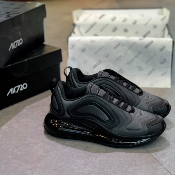 Giày Nike Air Max 720 GS 'Total Eclipse' AQ3196-001 - Ảnh 4