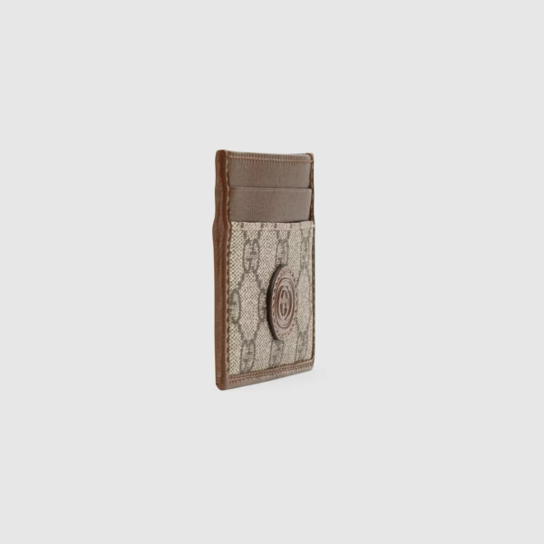 Vi Gucci Card Case Interlocking G 'Beige' 673002-92TCG-8563