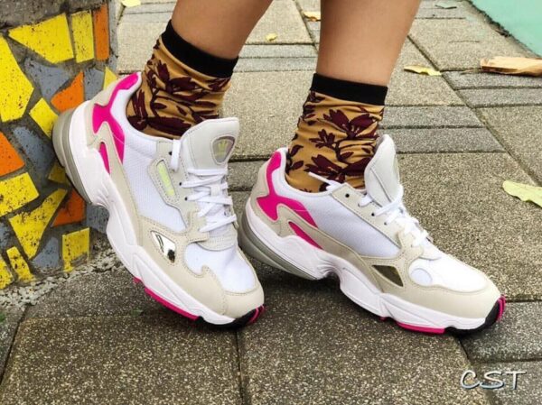 Giày Adidas Wmns Falcon 'Cloud White' CM8537 - Ảnh 3
