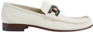 Giày Gucci Horsebit Loafer 'White' ‎673819-1WQ10-9088
