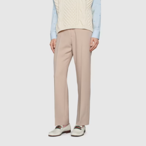 Alternative view of Giày Gucci Horsebit Loafer 'White' 673819-1WQ10-9088