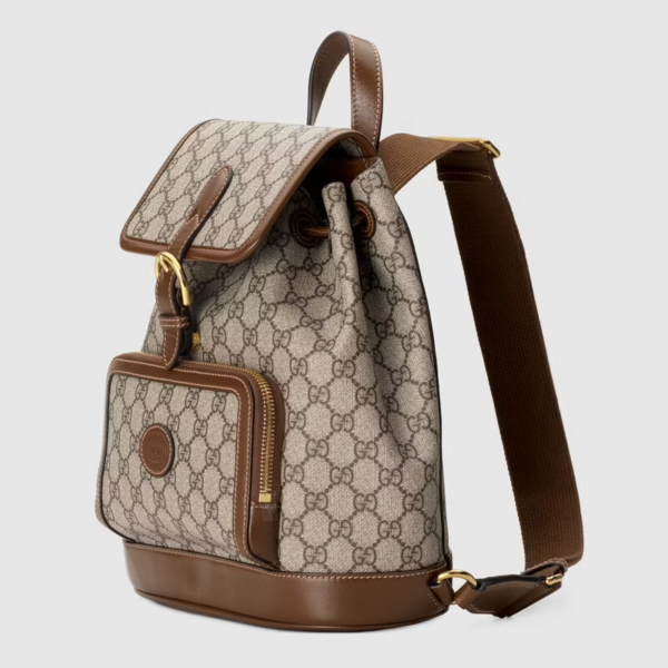 Balo Gucci With Interlocking G 'Beige' 674147-92THG-8563 - Ảnh 4