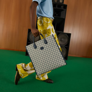 Tui Gucci Medium Tote Bag With Interlocking G 'Beige' ‎674155-9C2VN-4076