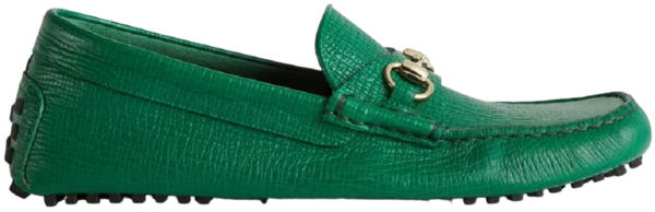 Giày Gucci Horsebit Driver 'Green' 674254-UDU00-3120