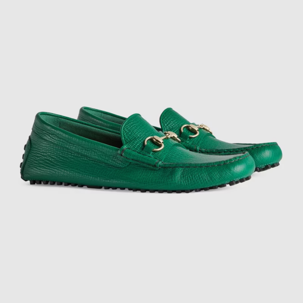 Giày Gucci Horsebit Driver 'Green' 674254-UDU00-3120 - Ảnh 2