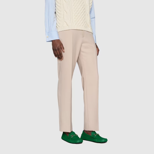 Giày Gucci Horsebit Driver 'Green' 674254-UDU00-3120 - Ảnh 6