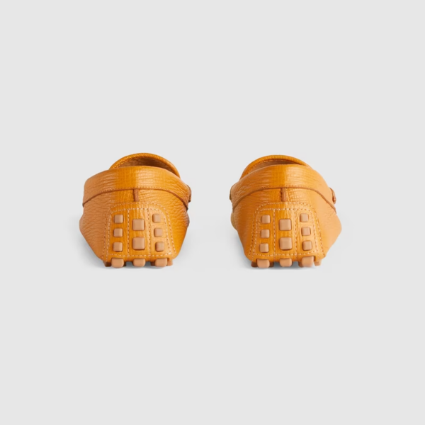 Giày Gucci Horsebit Driver 'Orange' ‎674254-UDU00-7744 - Ảnh 4
