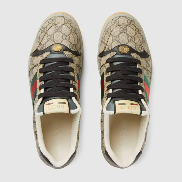 Giày Gucci Men's Screener Sneaker 674530-96GE0-9766 - Ảnh 4