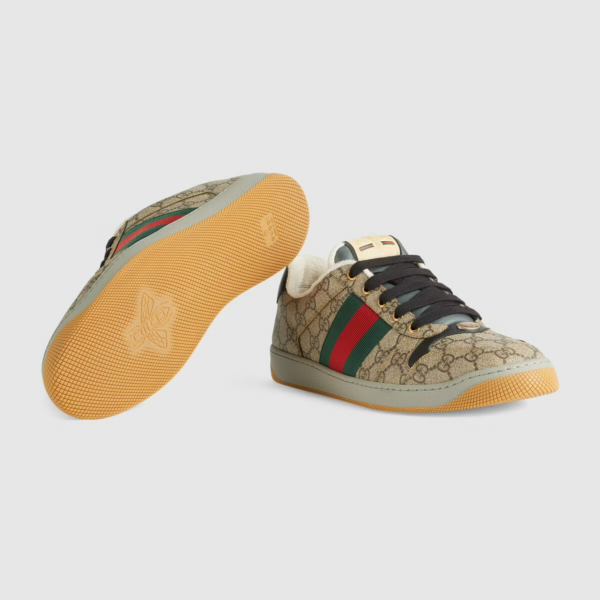 Giày Gucci Men's Screener Sneaker 674530-96GE0-9766 - Ảnh 5