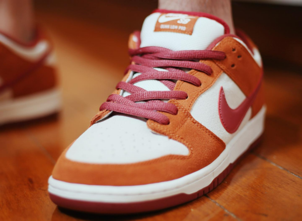 Giày Nike Dunk Low Pro SB 'Dark Russet' BQ6817-202 - Ảnh 4