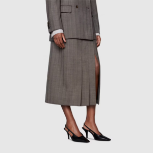 Alternative view of Giày Gucci Women's Slingback Pump Black Leather 674666-C9D00-1000