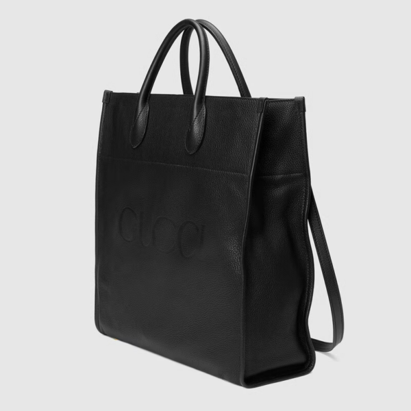 Tui Gucci Large Tote With Gucci Logo 'Black' 674850-0E8IG-1000
