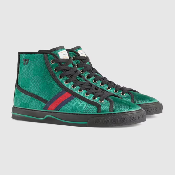Giày Gucci Tennis 1977 'Green Red' 675113-H9H80-3262 - Ảnh 5