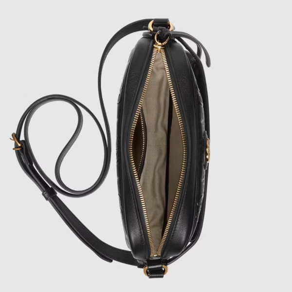 Túi Gucci Small GG Star Shoulder Black Leather ‎675776-UF2AG-1000 - Ảnh 2