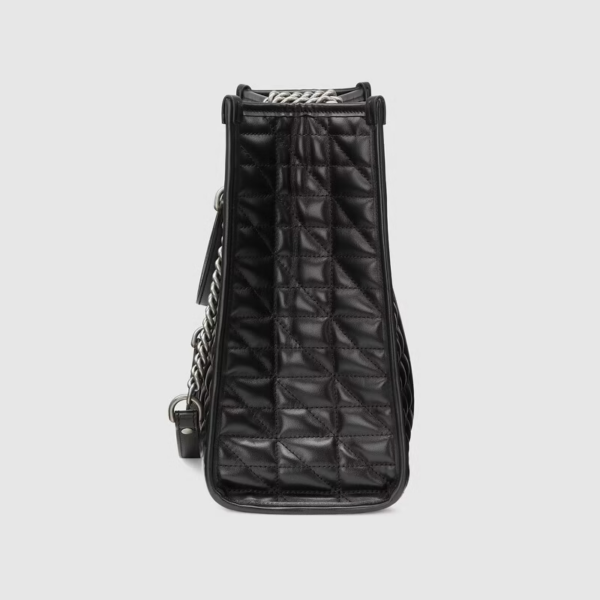 Tui Gucci GG Marmont Medium Tote Bag 'Black' ‎675796-UM8BN-1000