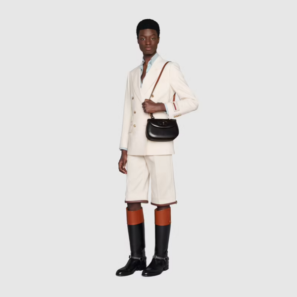 Túi Gucci Small Top Handle With Bamboo Black Leather ‎675797-10ODP-1060 - Ảnh 2