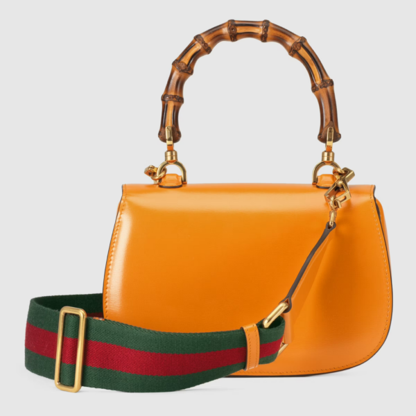 Túi Gucci Small Bamboo Marigold 'Yellow' 675797-10ODT-7769 - Ảnh 5