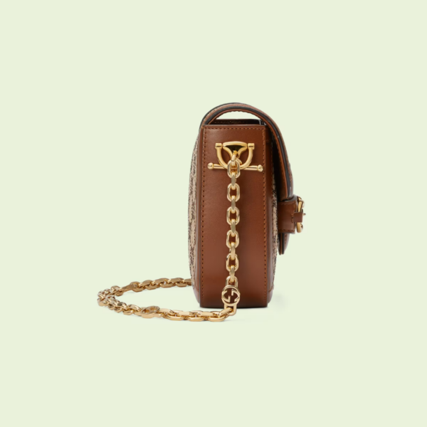 Tui Gucci Horsebit 1955 GG Mini 'Camel' 675801-21HRG-2687