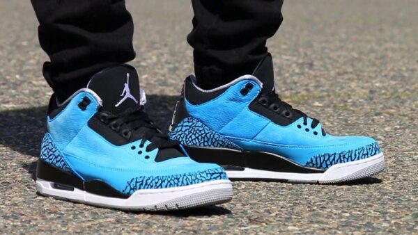 Giày Nike Air Jordan 3 Retro 'Powder Blue' 136064-406 - Ảnh 2