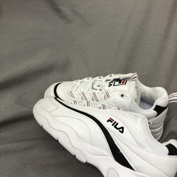 Giày Fila Ray 'White Navy' FS1SIA3061X-WBK - Ảnh 3