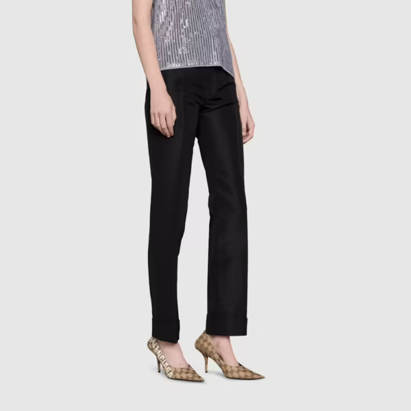 Giày Gucci Women's The Hacker Project Square Knife Pump ‎676603-KQW00-9742 - Ảnh 2