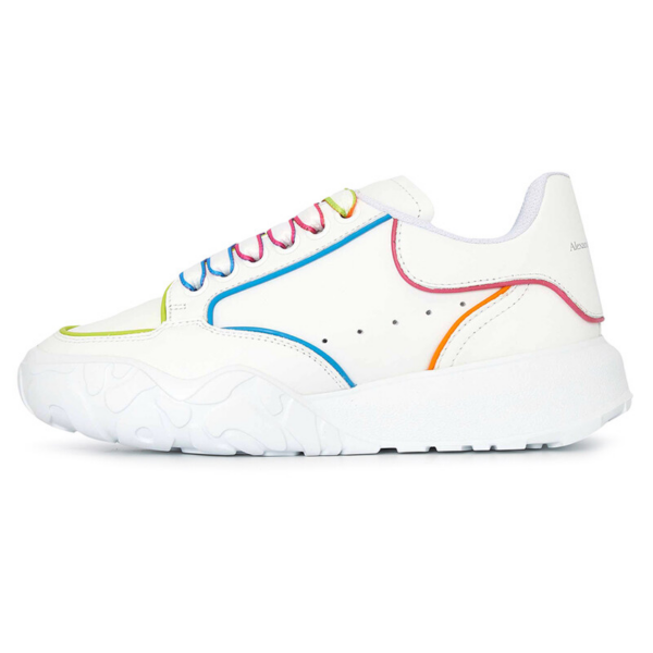Giày Alexander Mc.Queen Coat Trainer Women Sneakers 676691 Wia9P 9035 - Ảnh 2