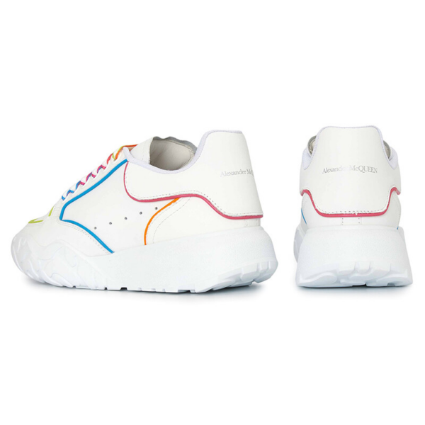 Giày Alexander Mc.Queen Coat Trainer Women Sneakers 676691 Wia9P 9035 - Ảnh 4