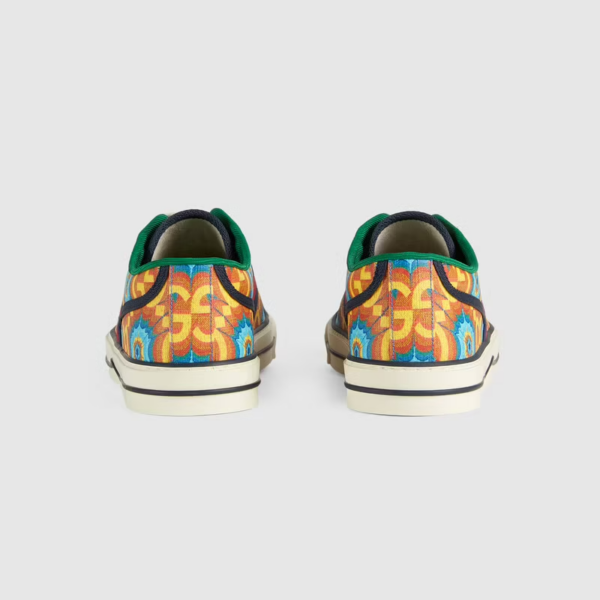Giày Men's Gucci 100 Tennis 1977 Sneaker ‎677652-UL920-4060 - Ảnh 6