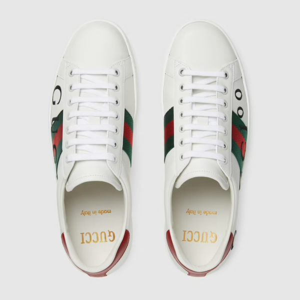 Giày Men's Gucci 100 Ace Sneaker 677717-0FI60-9063 - Ảnh 5