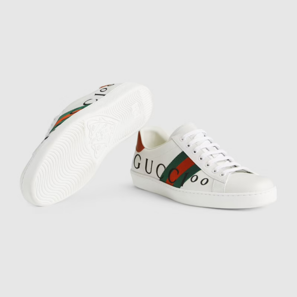 Giày Men's Gucci 100 Ace Sneaker 677717-0FI60-9063 - Ảnh 4