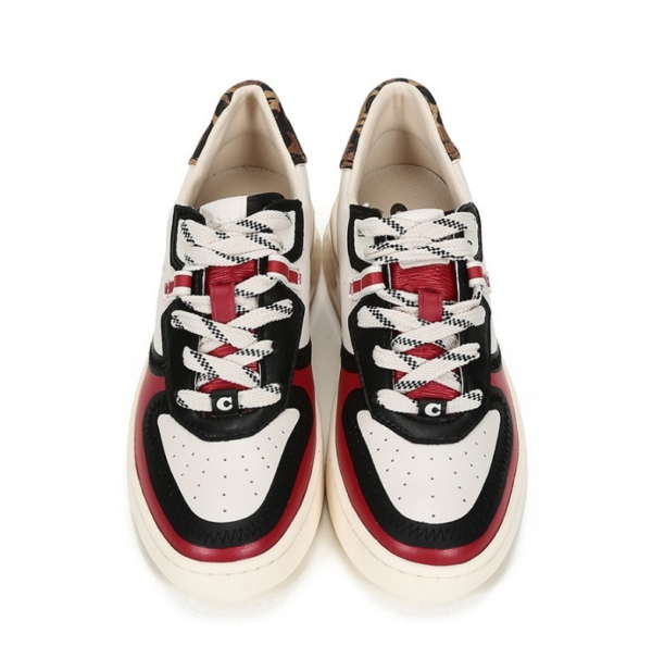 Giày Coach Citysole Court Trainers 'Chalk Electric Red' G5503-RR7 - Ảnh 2