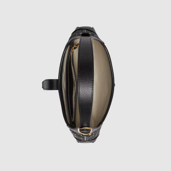 Túi Gucci Jackie 1961 Small Shoulder Black Leather 678843-UN3AG-1294 - Ảnh 2