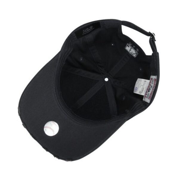 Mũ MLB Cap New York Brown Black 32CPKP941-50L - Ảnh 4