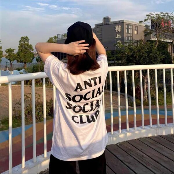 Áo Anti Social Social Club Basic White Tee - Ảnh 2