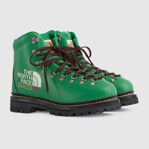 Giày Gucci The North Face x Gucci Boot Green 679913-17U10-3727 - Ảnh 5