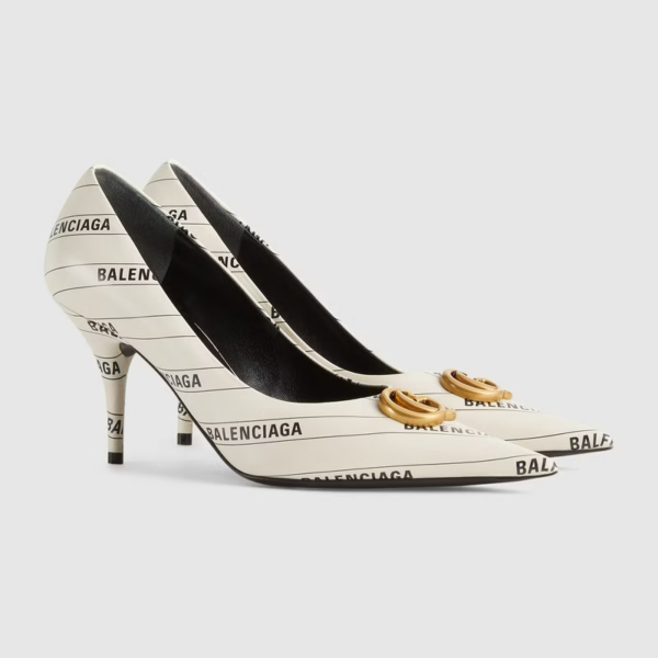 Giày Gucci Women's The Hacker Project Knife Pump 680760-ULR00-9061 - Ảnh 4