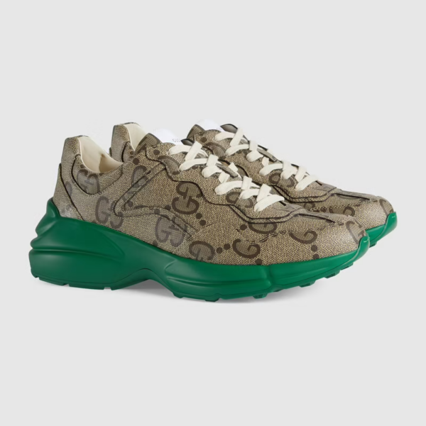 Giày Gucci Men's Gucci 100 Rhyton Sneaker ‎680869-UMO00-9742 - Ảnh 3