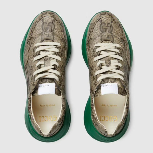 Giày Gucci Men's Gucci 100 Rhyton Sneaker ‎680869-UMO00-9742 - Ảnh 4