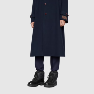 Alternative view of Giày Gucci GG Ankle Boot Black Leather Trim 680888-UF720-1000