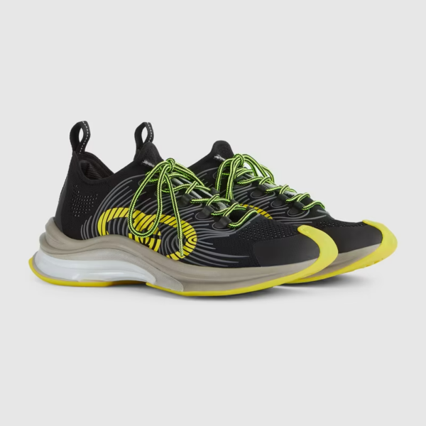 Giay Gucci Run Sneaker 'Mutil Yellow' ‎680938-USM10-8480