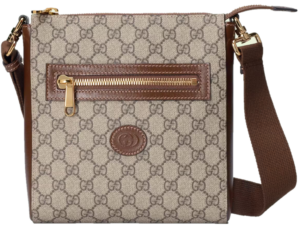 Tui Gucci Supreme Messenger Bag 'Beige Ebony' 681021-92THG-8563